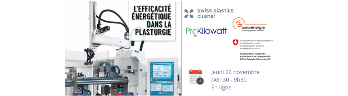Un webinaire dédié à l’efficacité énergétique en plasturgie