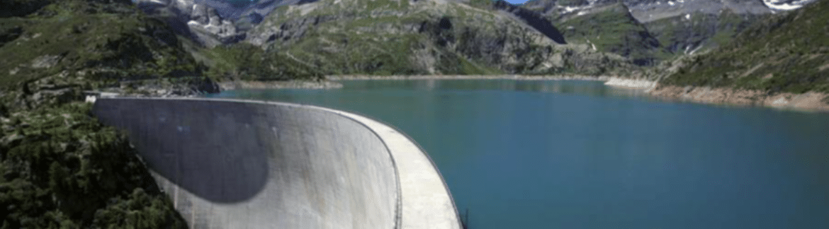 une centrale hydroélectrique